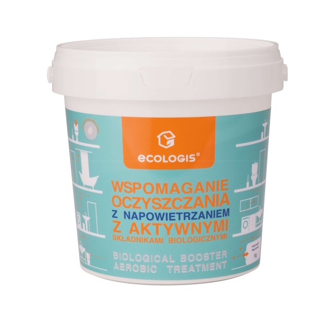 ECOLOGIS biopreparat - wspomaganie oczyszczalni z napowietrzaniem 1kg